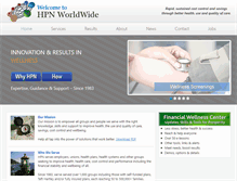 Tablet Screenshot of hpn.com